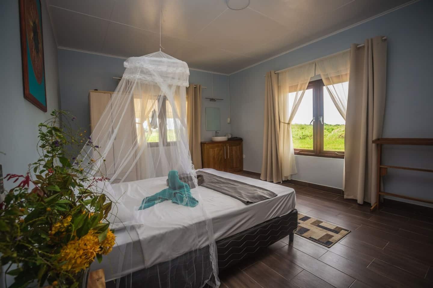 Slaapkamer in Villa Weltevreden